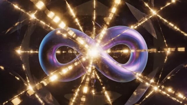 Advanced 3D Mathematical Geometry Fractal Abstract Visualization