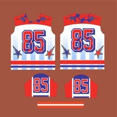 Sports Jersey Design vector n...