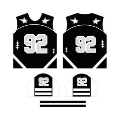 Sports Jersey Design vector n...