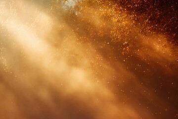 Dreamy Autumn Golden Light for Wellness Design