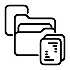 website icon, line icon style