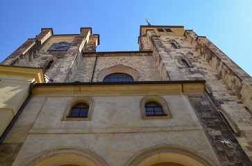 Czech Republic, Prague September 6, 2025, historic church in Prague