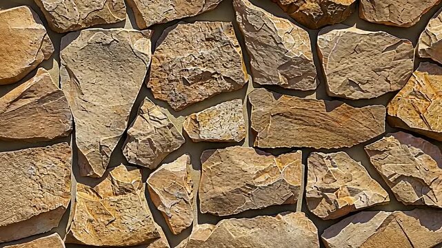 Seamless Stone Wall Texture Background - Perfect for Architectural Visualization and Design Projects