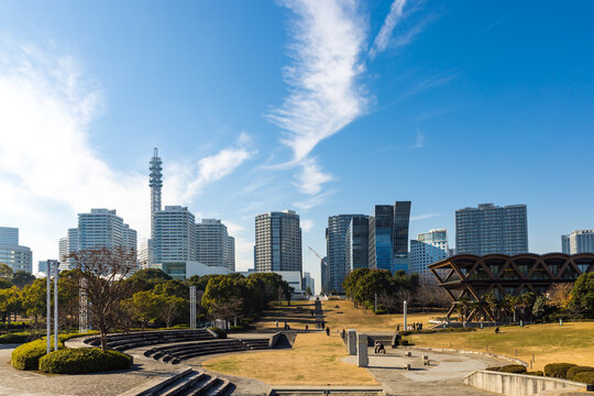 (神奈川県ｰ風景)臨港パークの風景