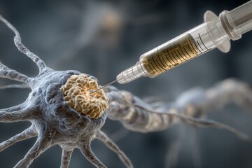 Dopamine inhibits prolactin release from the anterior pituitary, regulating milk production.