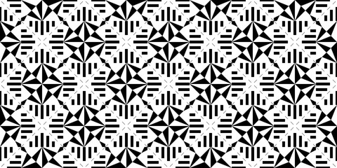 Seamless Transparent Art Deco Geometric Pattern Template