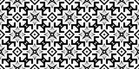 Seamless Transparent Art Deco Geometric Pattern Template