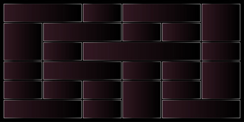 Futuristic transparent glass Bento Grid frames for website landing page. Digital banners UI templates design
