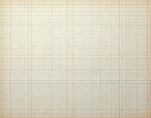 Old graph paper texture with blue grid lines, perfect for science or math backgrounds, technical drawings, or vintage design projects. It has a retro feel suitable for education.