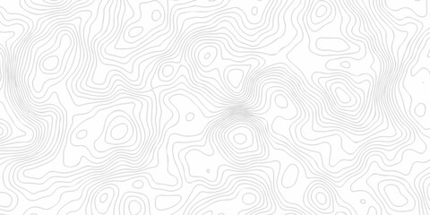 Seamless topography map grid white and gray area outline design. curve topography elevation map. wave diagram contour stripe spiral composition discovery paper surface design. © haven lklkj11