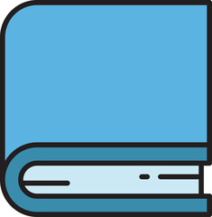 Book Icon Illustration
