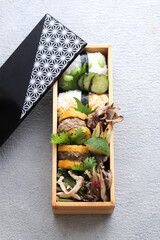 日本の手作り和風弁当