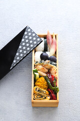 日本の手作り和風弁当