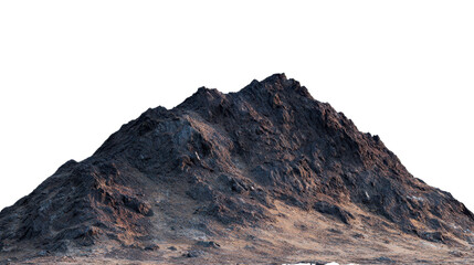 Mountain Ridge with Rocky Texture