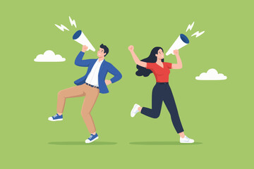 People with Megaphones