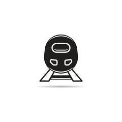 train icon vector illustration