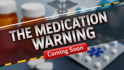 A warning sign about medication coming soon