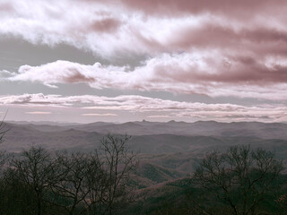 NC Blowing Rock Vista with Cloud Scape H1 2025