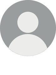 Default Avatar Profile Icon Vector. Social Media User ImageAdd a new user icon elements. doodle graphics icons.Account icon black silhouette for web, and mobile app.Vector flat illustration in graysca