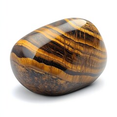 wooden ball isolated on white