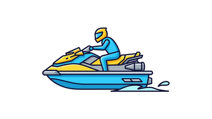 Ride the Waves A Thrilling Jet Ski Adventure on a Sunny Day
