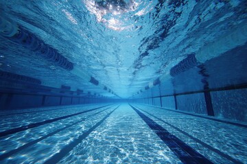 Pool lane from below