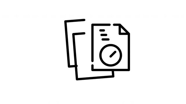 Multiple documents with a checkmark symbol of approval are ideal for illustrating successful completion, quality control, or project approval concepts.
