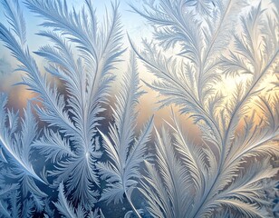 Frosted Glass Dendrite Minimal Background