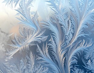 Frosted Glass Dendrite Minimal Background