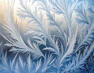 Frosted Glass Dendrite Minimal Background