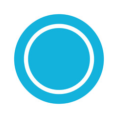 Blue Circle Icon