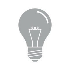 Obraz premium Light Bulb Icon Vector Illustration
