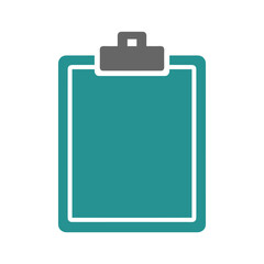 Fototapeta premium Clipboard Icon Vector Graphic