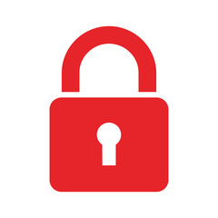 Red Unlock Icon