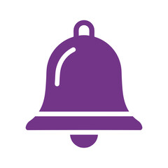 Purple Bell Icon