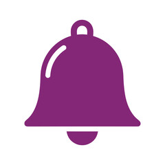 Purple Bell Icon