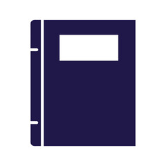 Dark Blue Book Icon