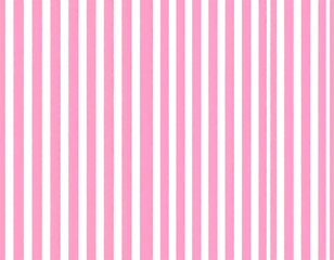 Vertical pink and white striped background, simple and graphic