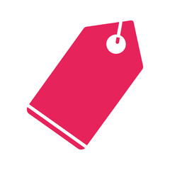 Red Price Tag Illustration