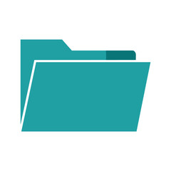 Teal Folder Icon