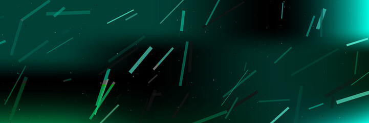 Fototapeta premium abstract green background with particles