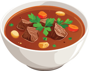 tomato soup in a bowl