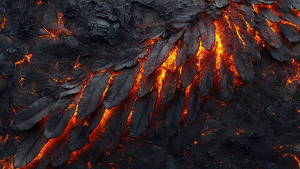 fire burning bird wings texture background, eagle, fly, flame