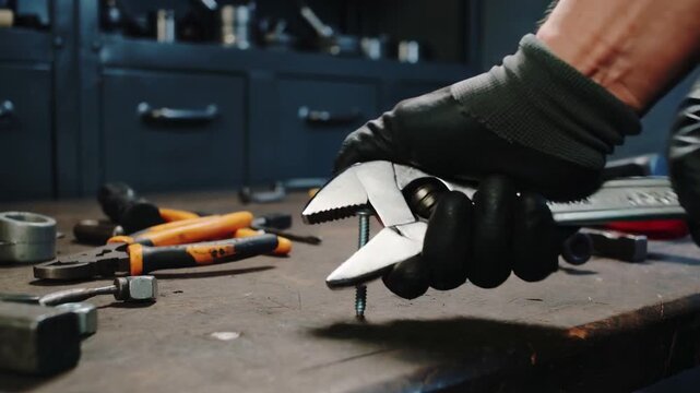 Wrench & Screw: Precision Adjustment on the Workbench