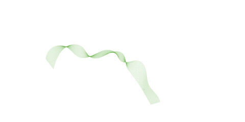 Vector illustration of a green onion isolated on white background featuring a natural leaf design and eco concept symbol for environment art