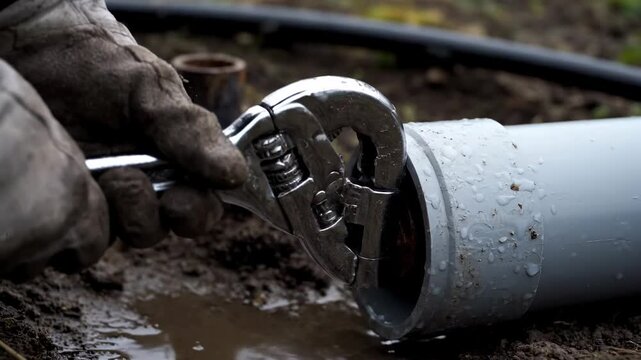 How to Fix a Leaking Outdoor Water Pipe (DIY Plumbing Repair)