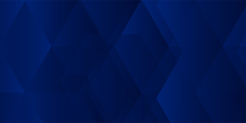 Obraz premium Vector abstract graphic design Banner blue technology background.