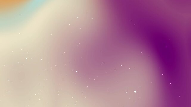 Abstract gradient background with soft purple and beige tones featuring floating particles and smooth blur texture. Perfect for modern design, presentation slides, motion graphics, branding, wallpaper