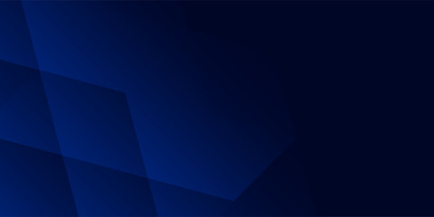 Obraz premium Vector abstract graphic design Banner blue technology background.