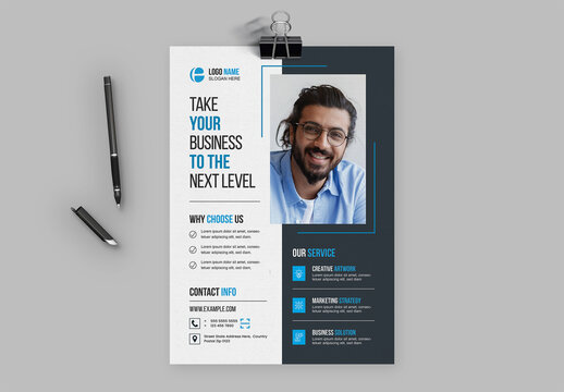 Professional Corporate Business Flyer Template